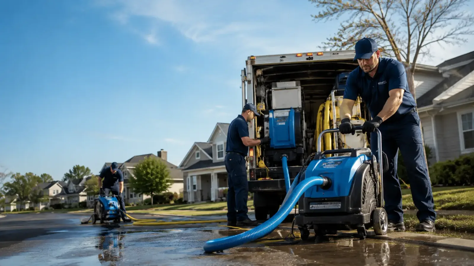 Flood Damage Cleanup in Henlawson, WV